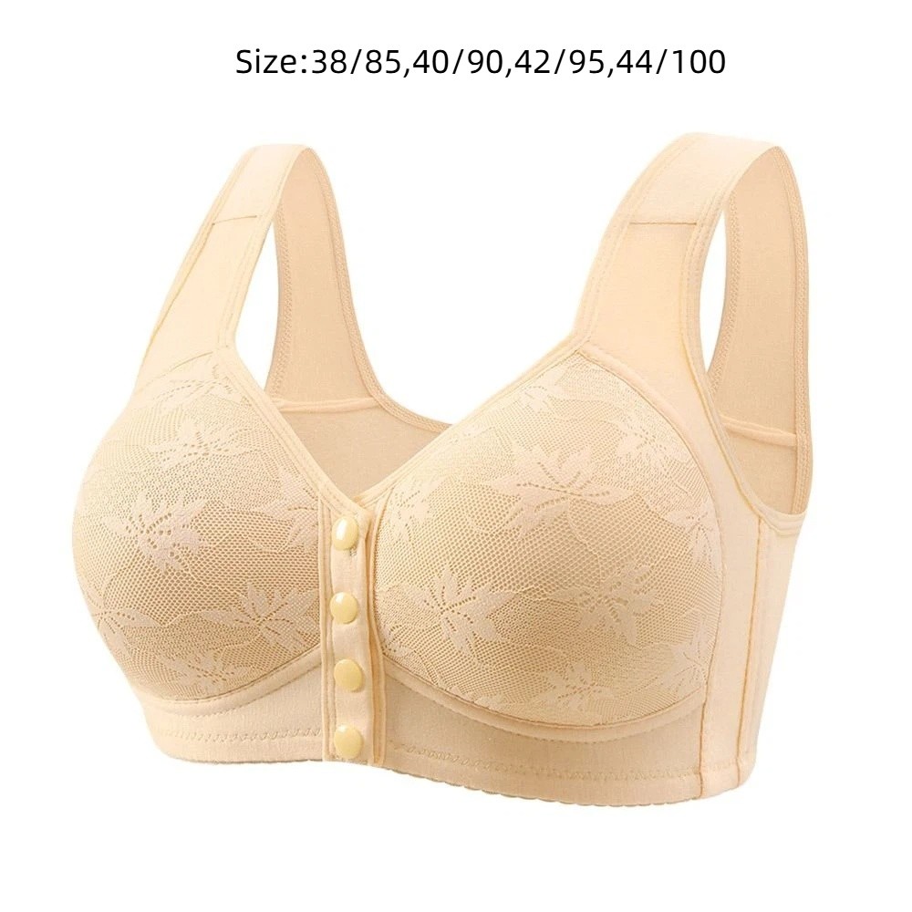 Casual Front Buckle Wireless S - Cotton Bra Everyday review and price