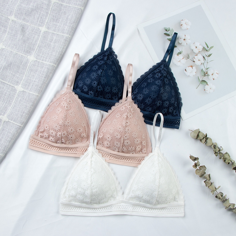 Sexy Floral Lace Bra Top For W - Lace Bralette Set review and price