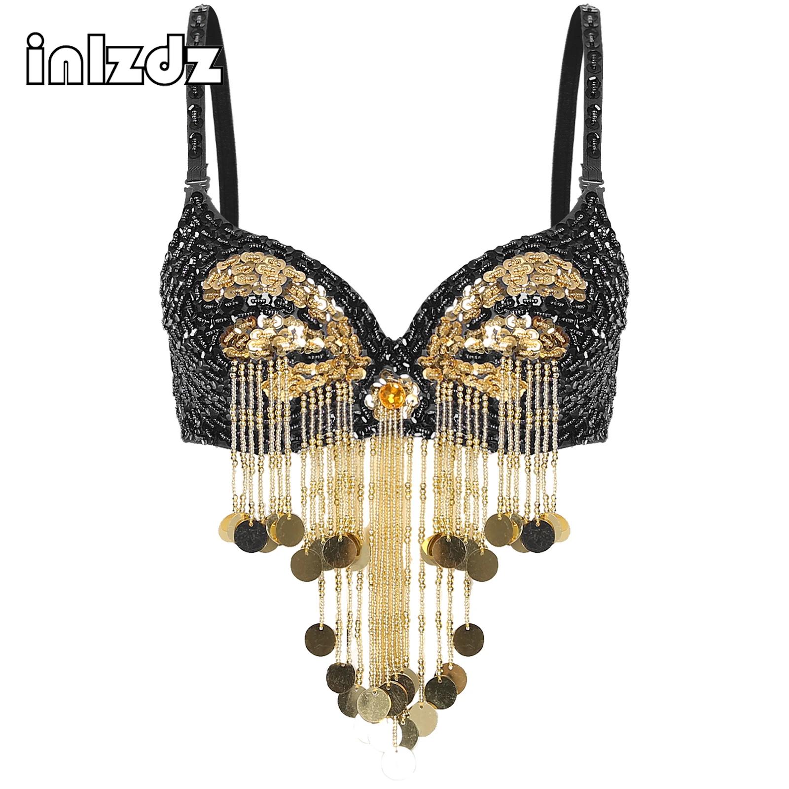 Womens Belly Dance Stage Perfo - Underwire Bra Padded review and price